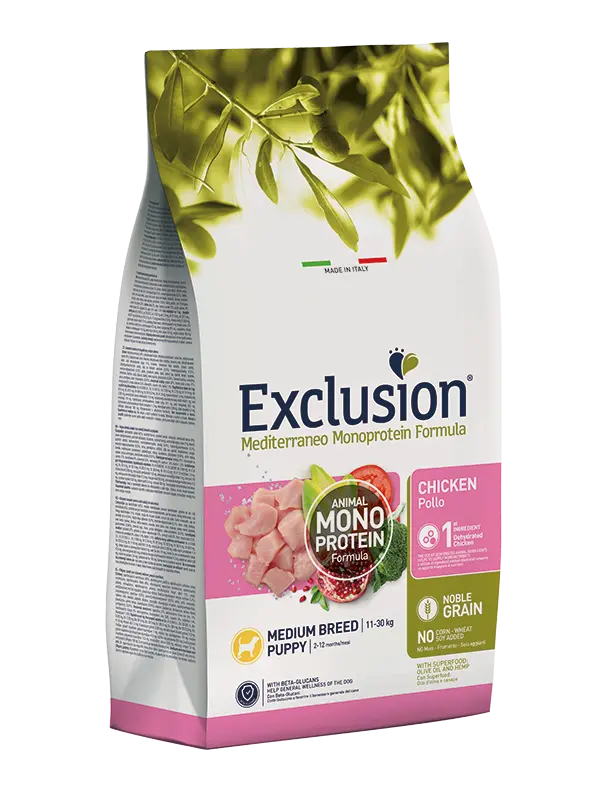 EXLUSION NOBLE GRAIN ПИЛЕ СРЕДНИ РАСИ - ПАПИ