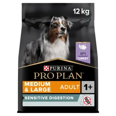 PRO PLAN® Medium and Large Grain Free Sensitive Digestion Turkey Dry Dog Food thumb 1