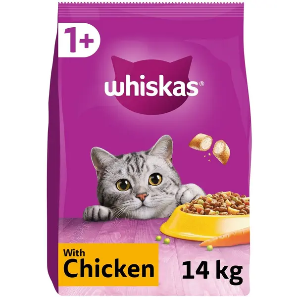 Whiskas Adult Cat Food Chicken