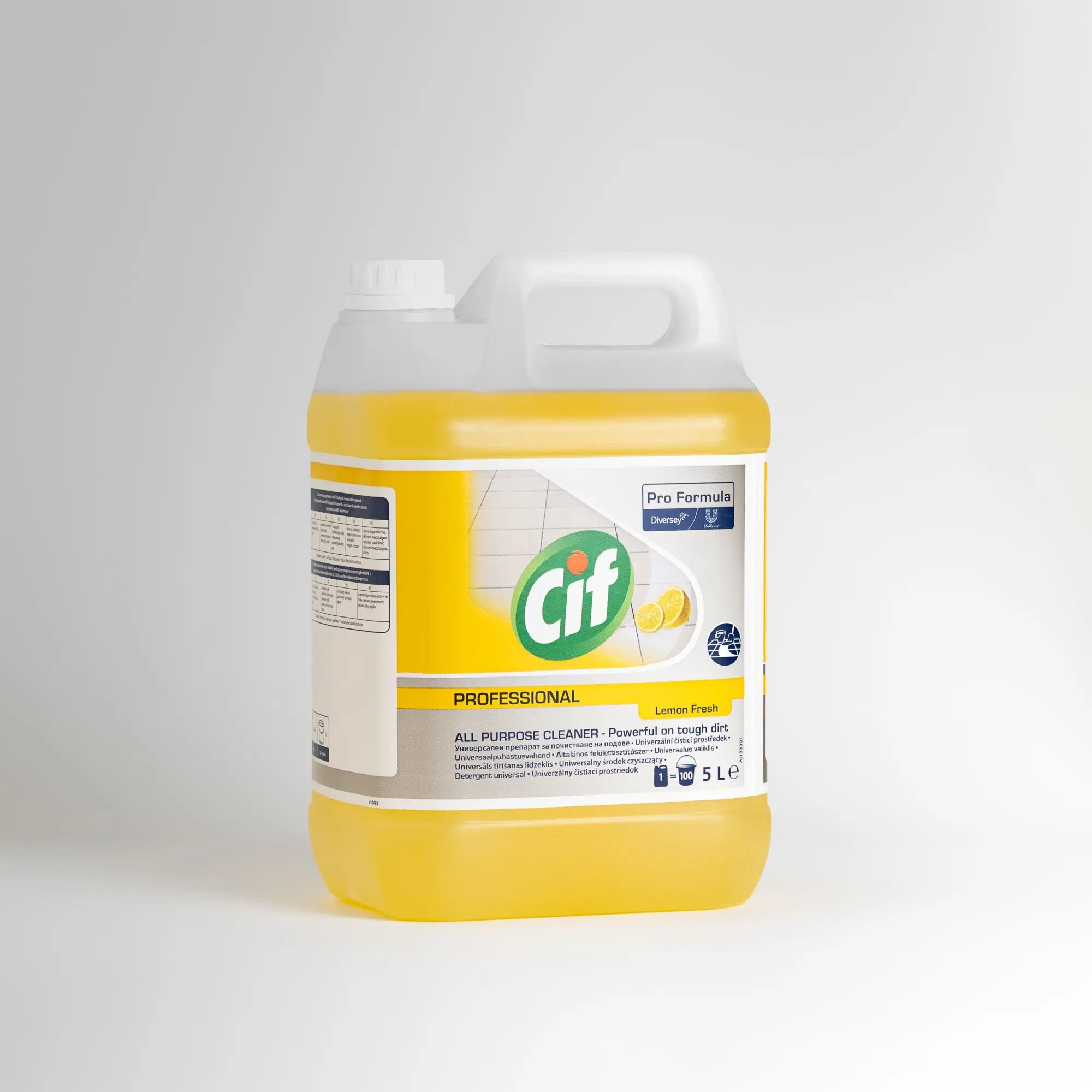 Cif Professional APC Lemon Fresh Концентрирано повеќенаменско средство за чистење 5l thumb 2