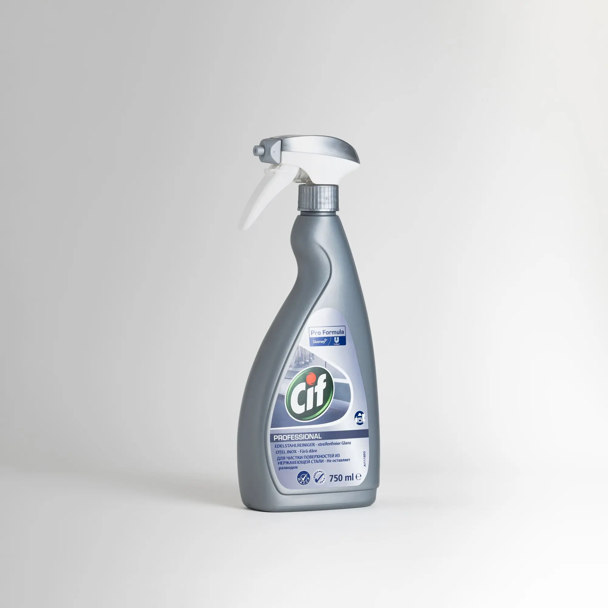 Cif Professional Stainless Steel Политура за иноксни површини 750ml thumb 2