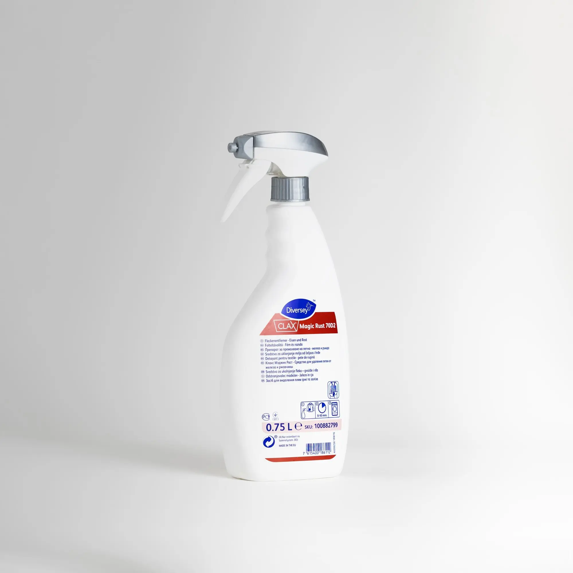Clax Magic Rust Отстранувач на дамки од ‘рѓа и железо 750ml thumb 2