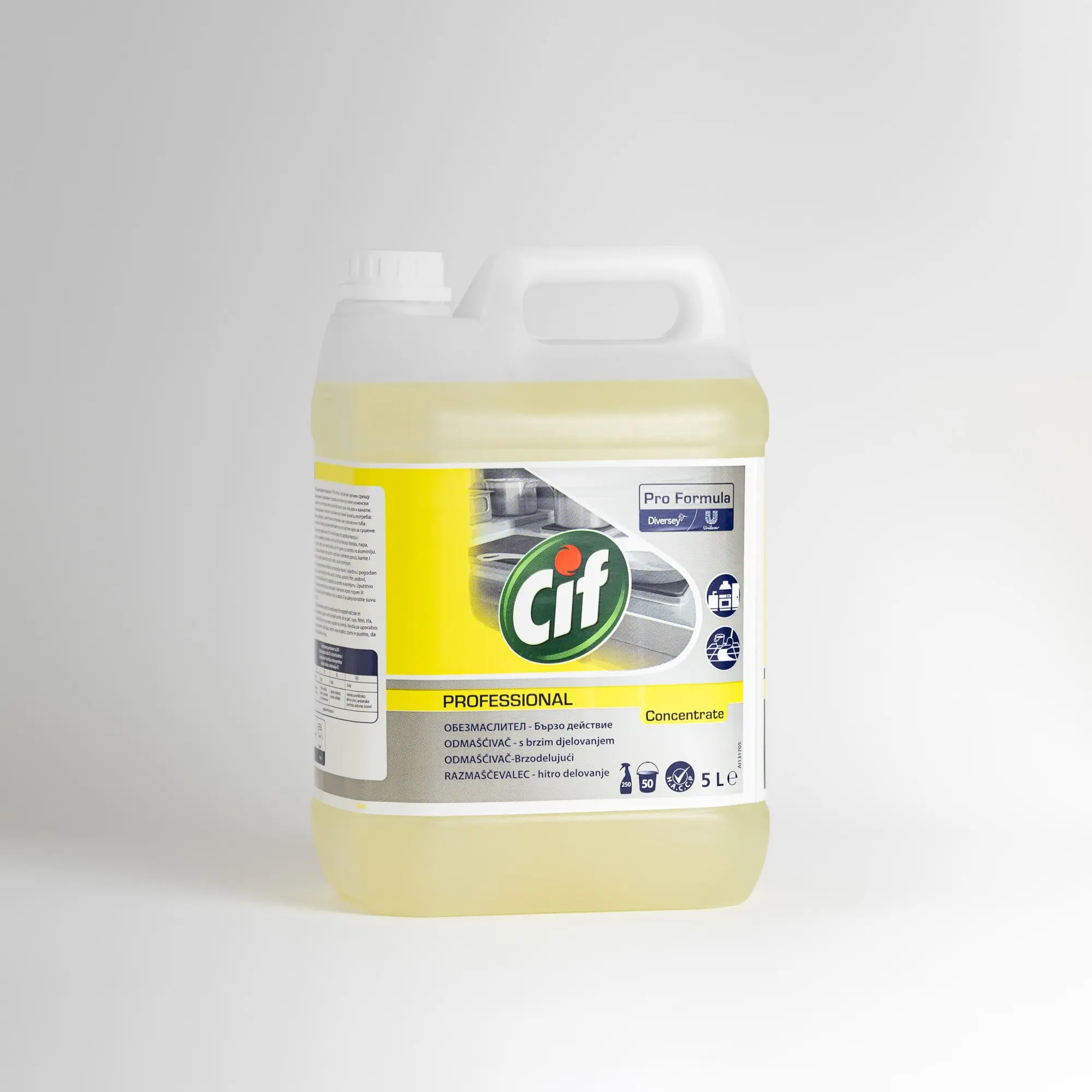 Cif Professional Power Cleaner Концентриран одмастувач за кујна 5l thumb 2