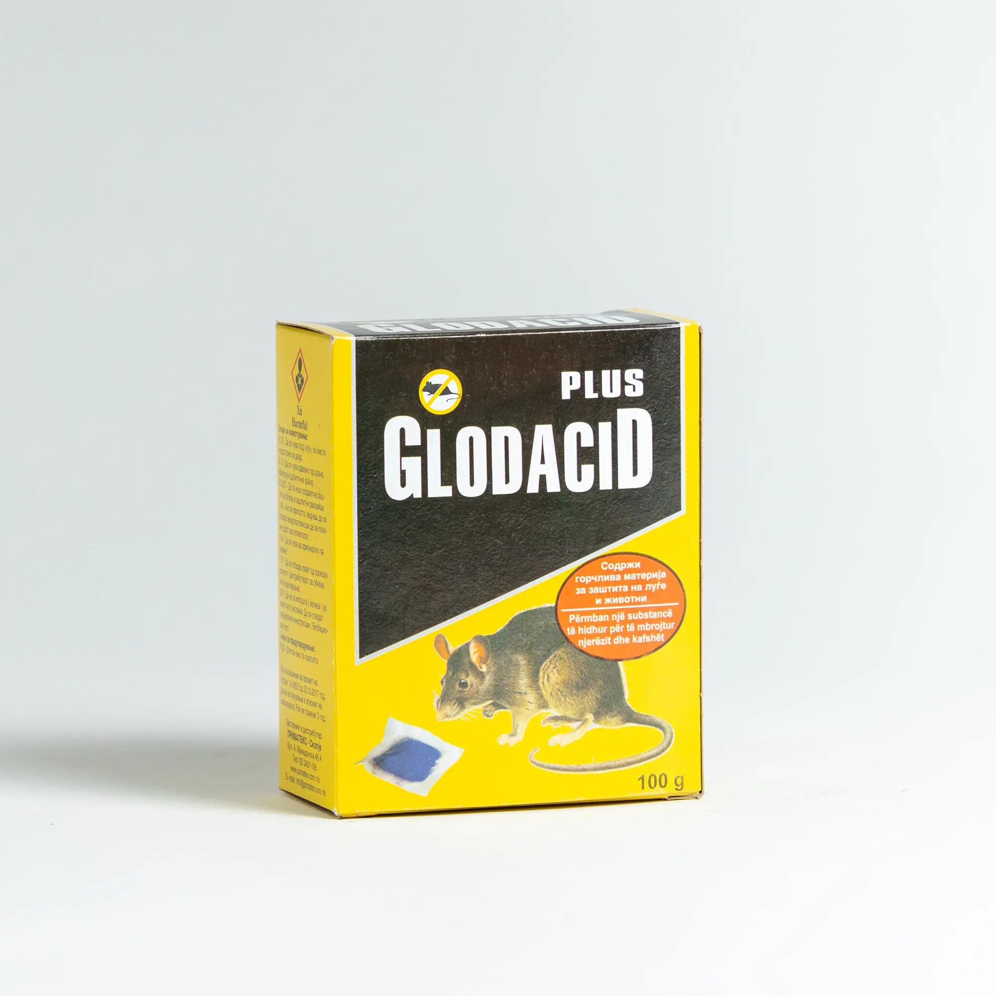 Glodacid Plus Родентицидна паста 100gr thumb 2