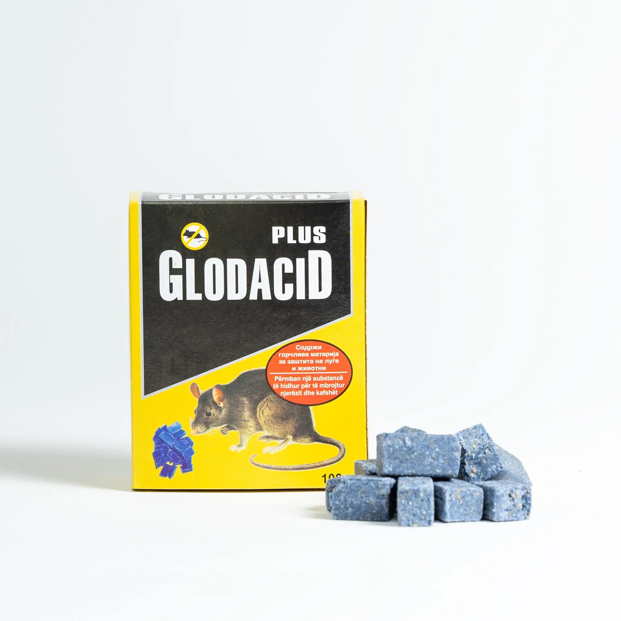 Glodacid Plus Родентицид парафински блок 100gr thumb 2