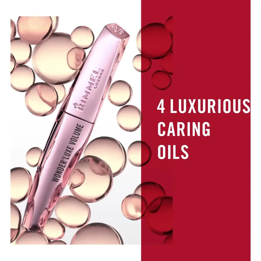 RIMMEL Wonder luxe Volume Mascara 001 Black 11ml thumb 4