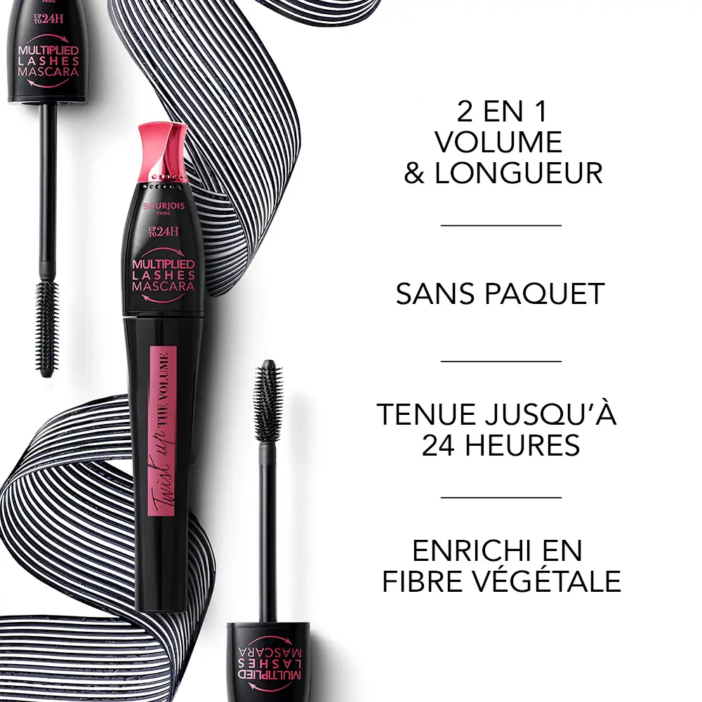 BOURJOIS Twist Up Volume Mascara 24H Black 8ML thumb 4