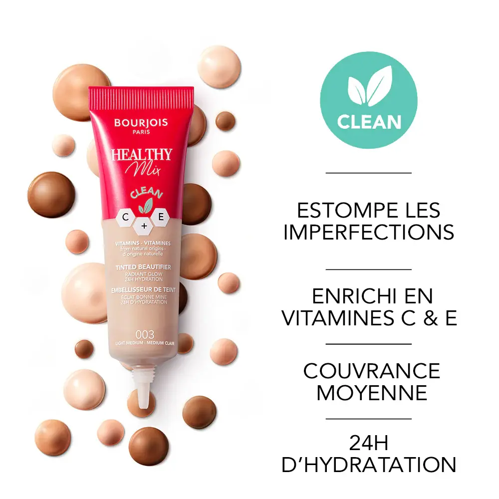 BOURJOIS Face BB Cream Healthy Mix Tinted 30ML thumb 4