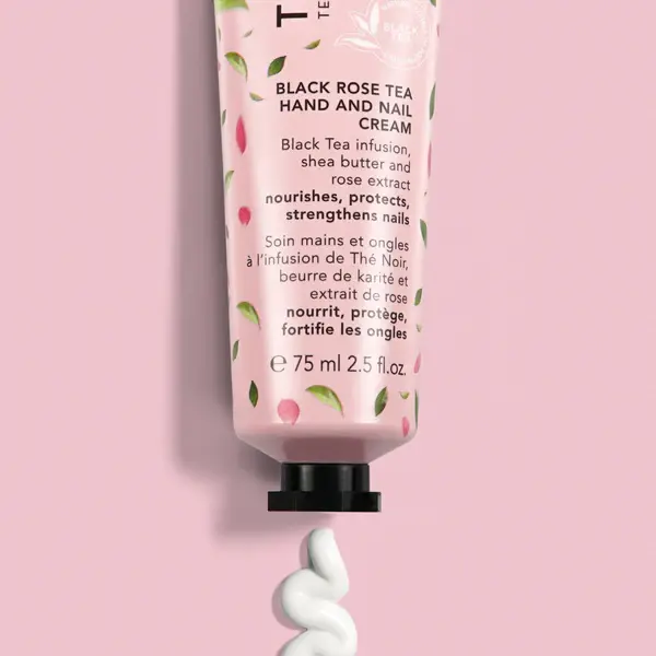 TEAOLOGY Black Rose Tea Hand and Nail Cream 75ML thumb 2
