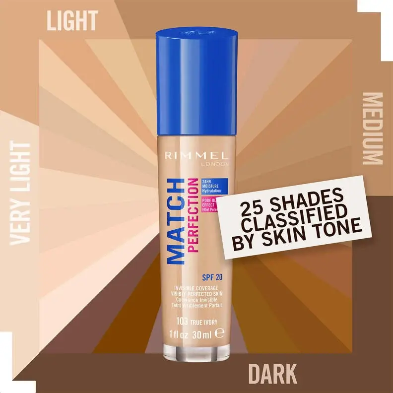 RIMMEL Match Perfection Foundation 30ml thumb 3