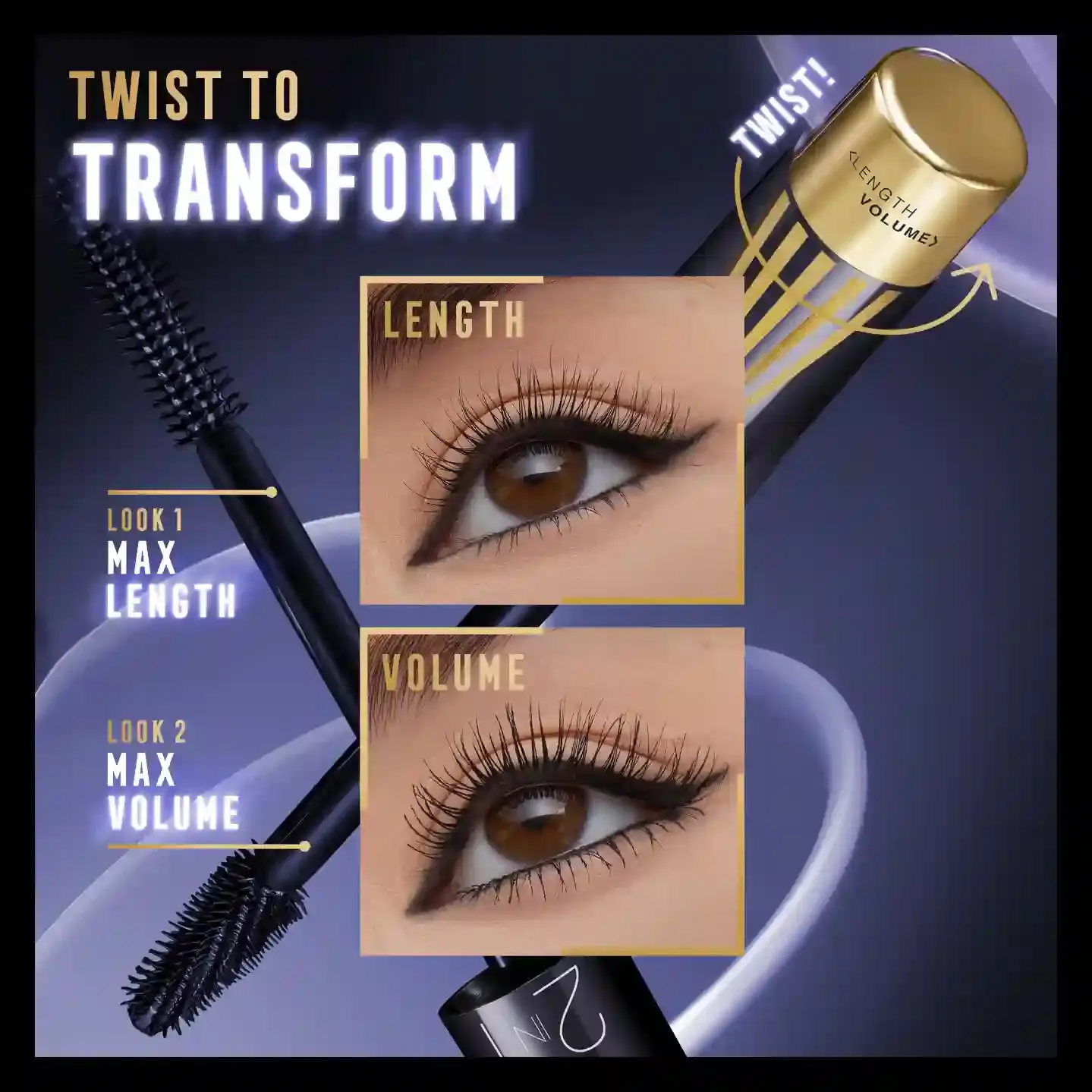 MAX FACTOR Masterpiece 2in1 Lash WOW Mascara 4.5ml thumb 6