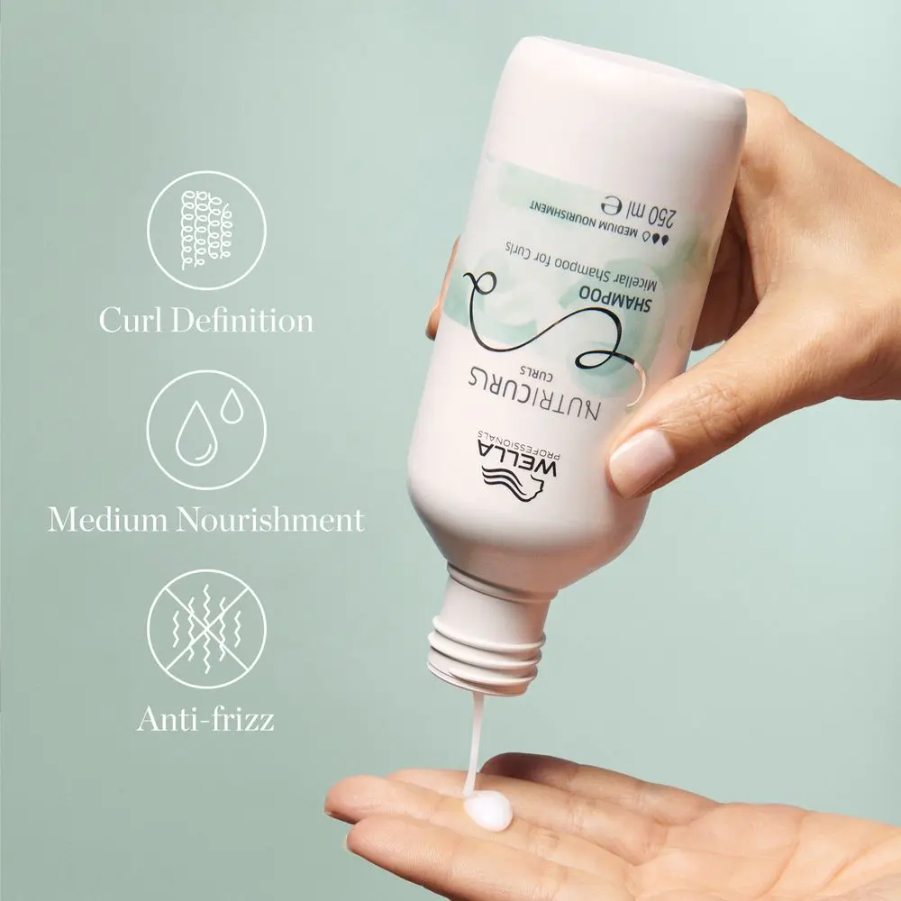 WELLA Nutricurls Curls Shampoo 250 ml thumb 2