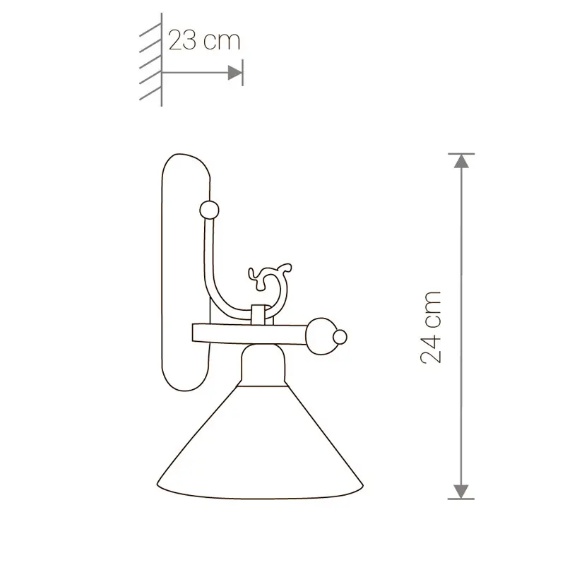 NOWODVORSKI - wall luminaire CORA WHITE I 3485 thumb 2