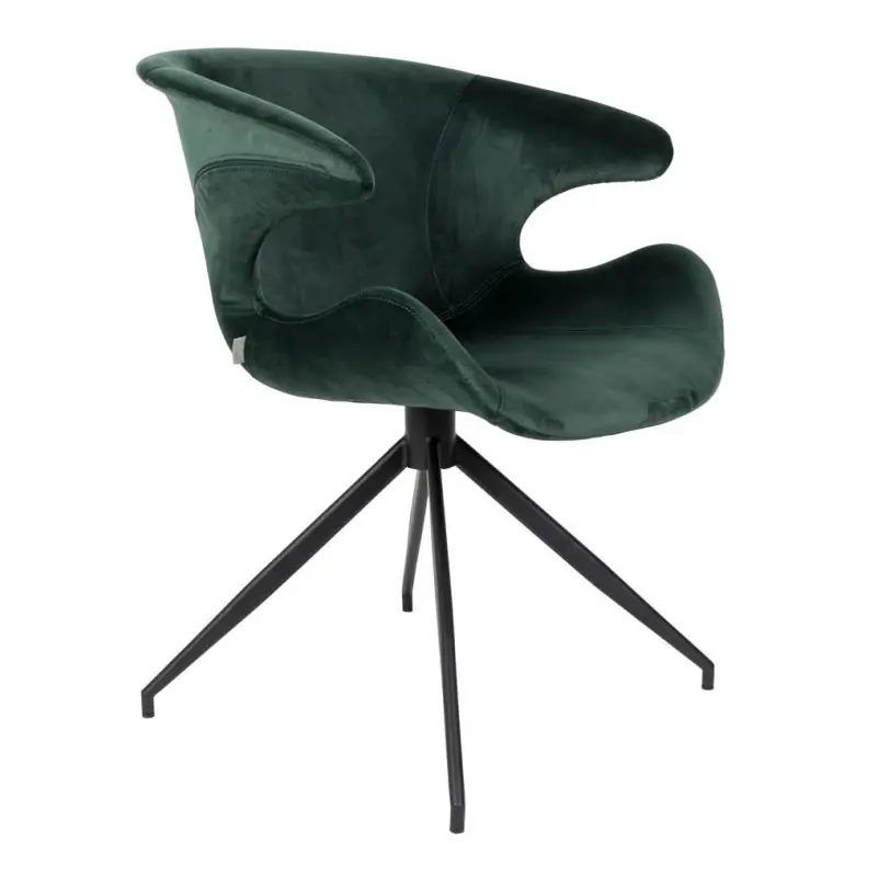Mia Petrol Armchair by Zuiver thumb 4