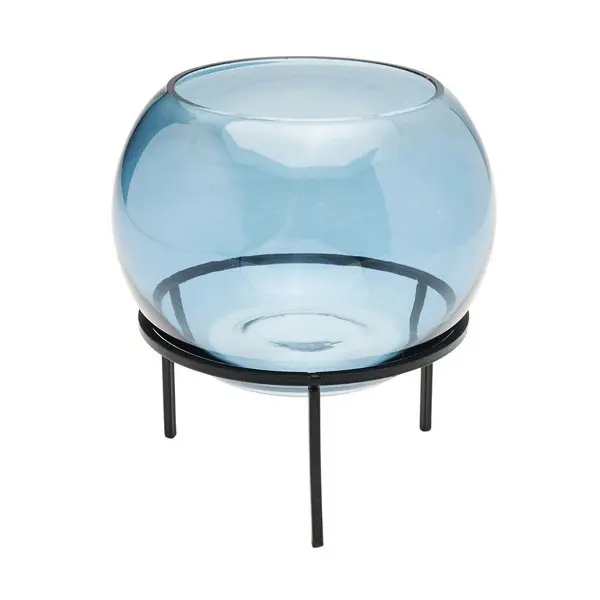 Vase Oracle Blue D15cm thumb 1