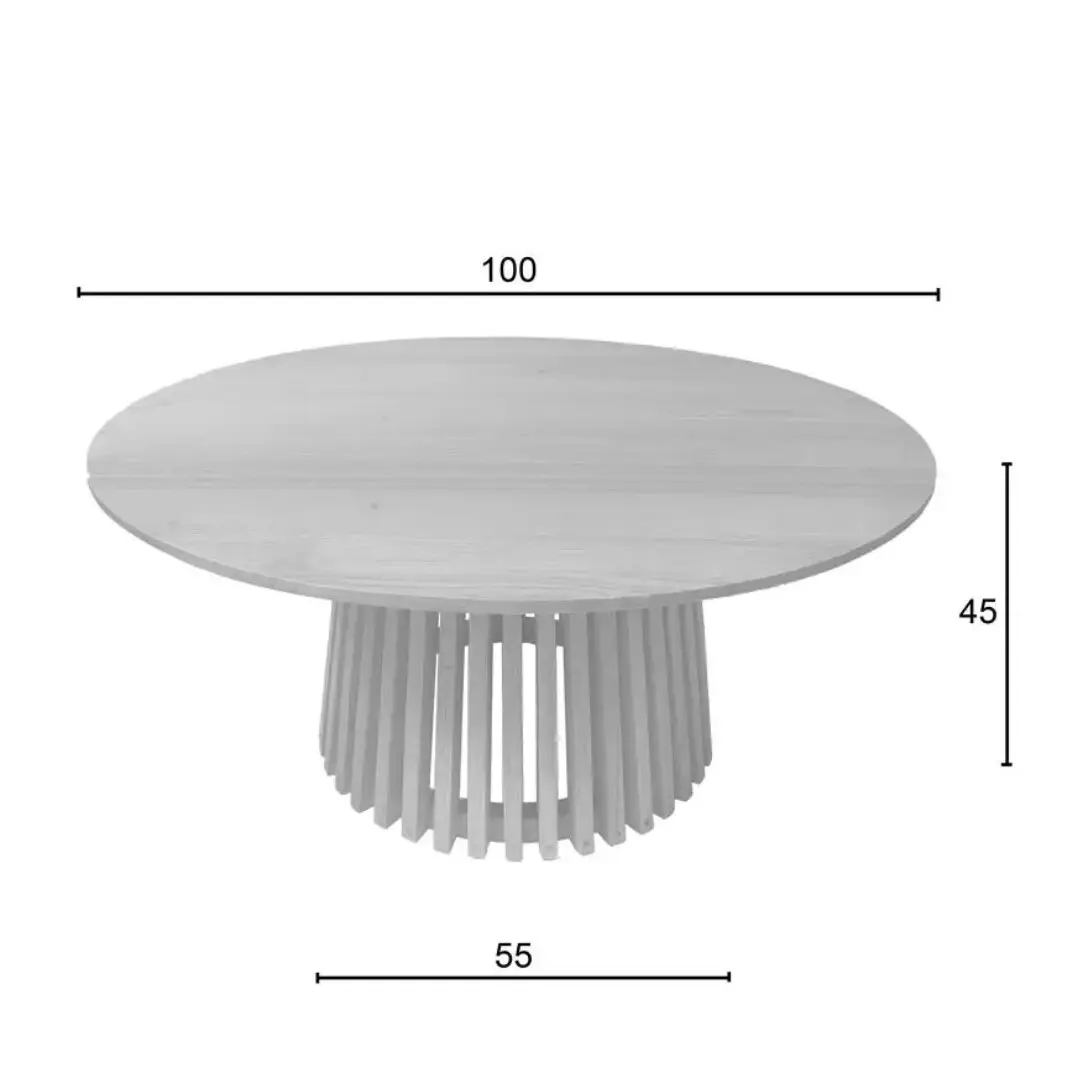 Coffee Table Kenda ∅100x45cm thumb 6