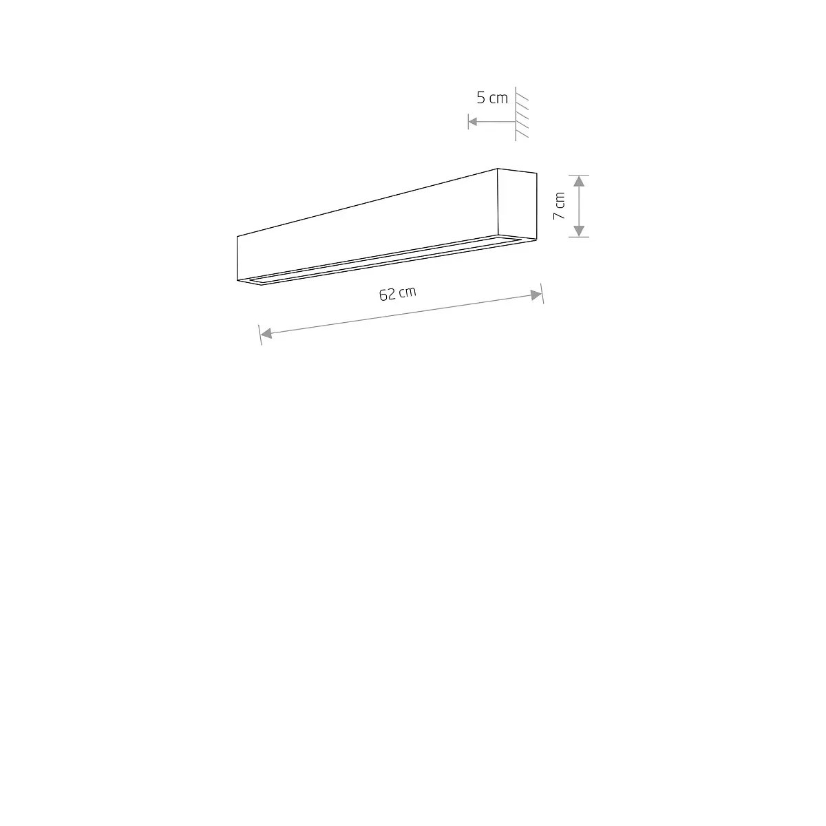 STRAIGHT WALL LED black S 7596 Nowodvorski thumb 2