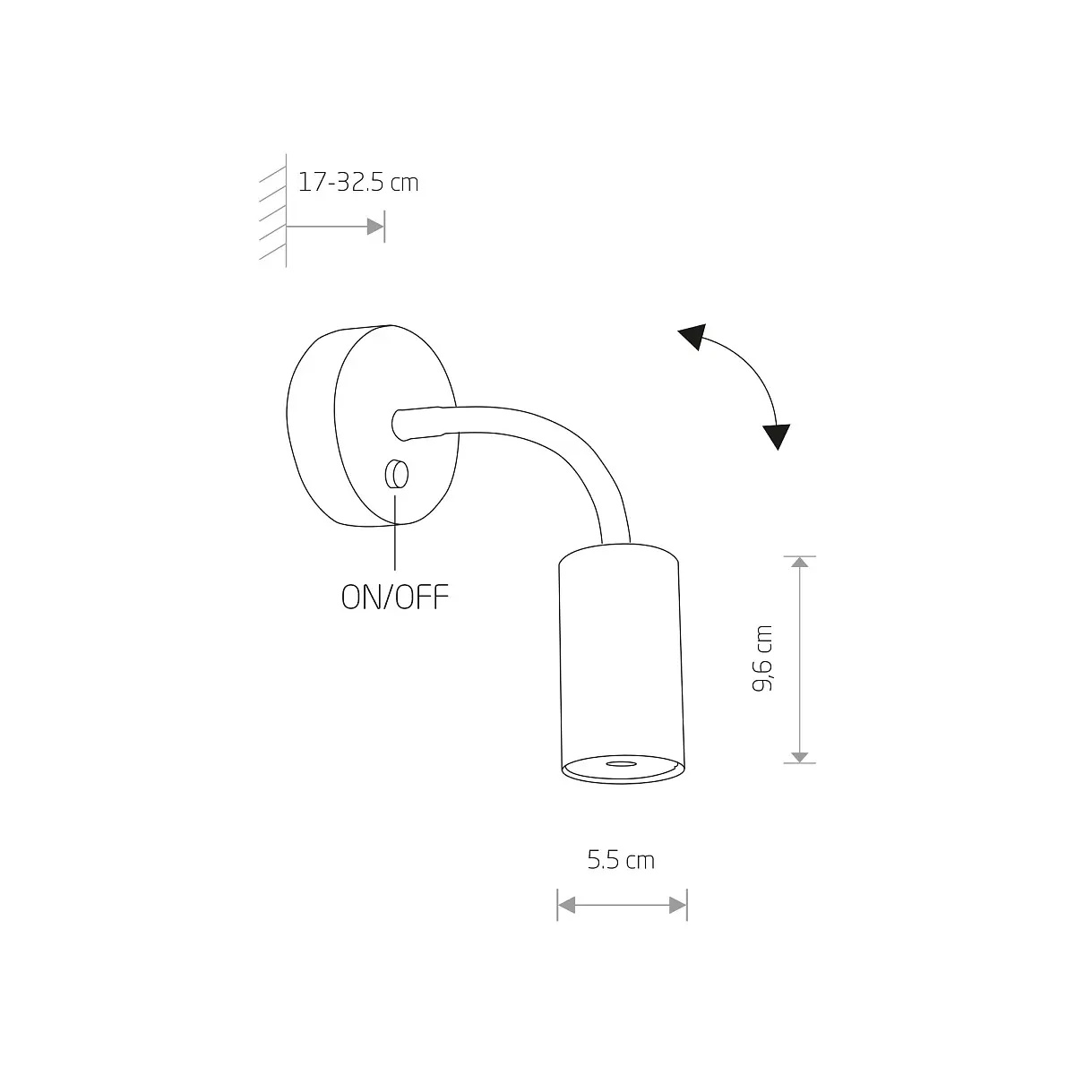 EYE FLEX S black 9068 Nowodvorski thumb 2