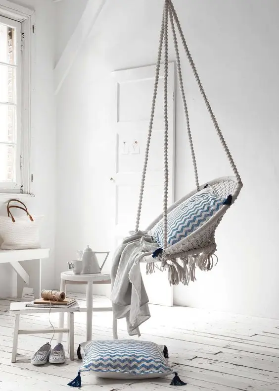 Hammock Armchair Natural Boho thumb 2