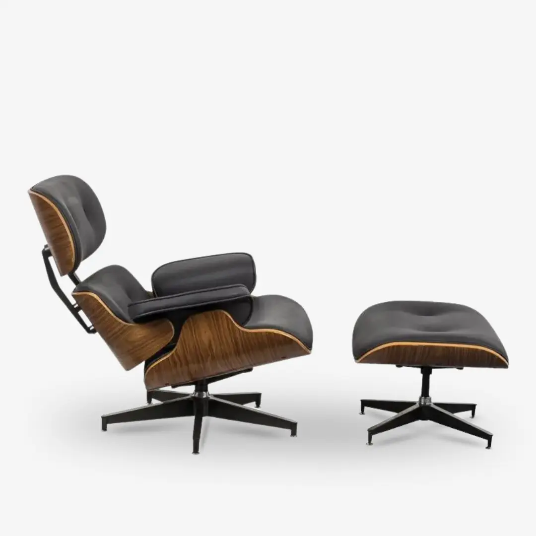 Фотелја Eames Black Vegan thumb 3