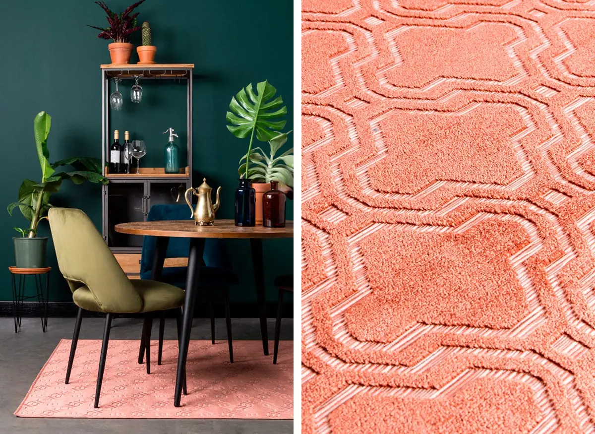 Carpet Feike Pink 160x230cm thumb 5