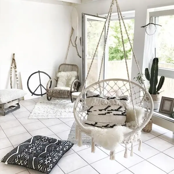 Hammock Armchair Natural Boho thumb 3