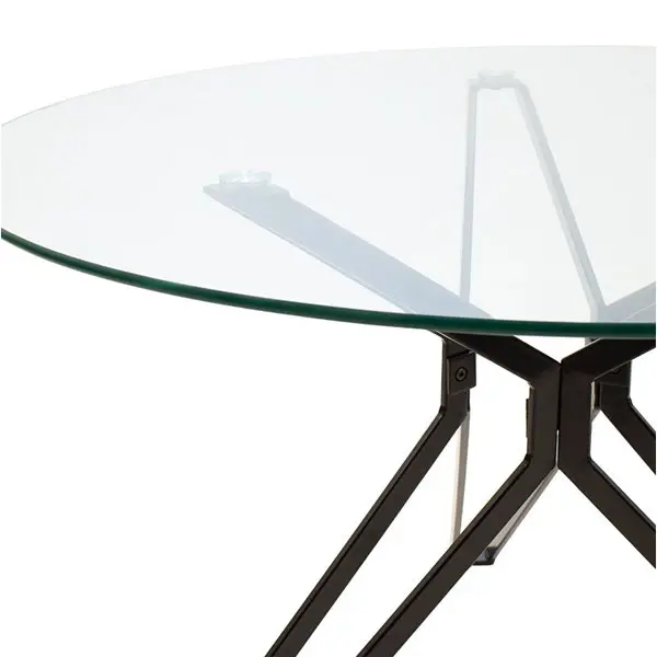 Dining Table Aryan Black D110cm thumb 3