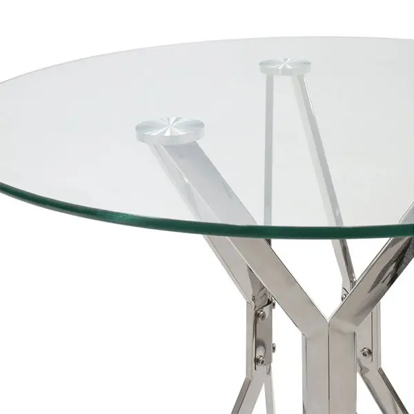 Dining Table Aryan Chrome Ø80cm thumb 2
