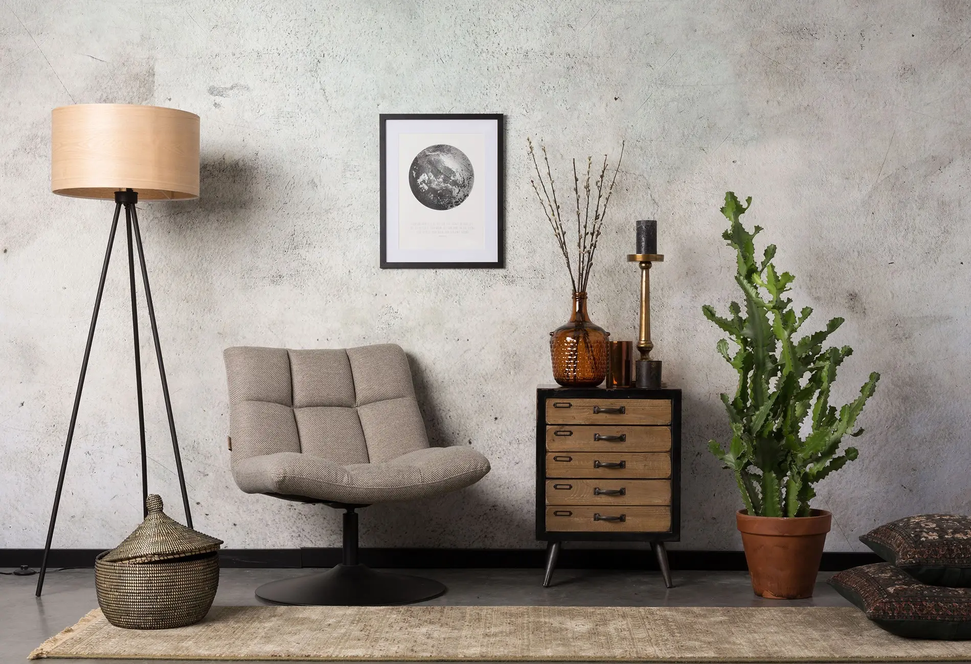 Dutchbone Bar Lounge Light Grey thumb 3