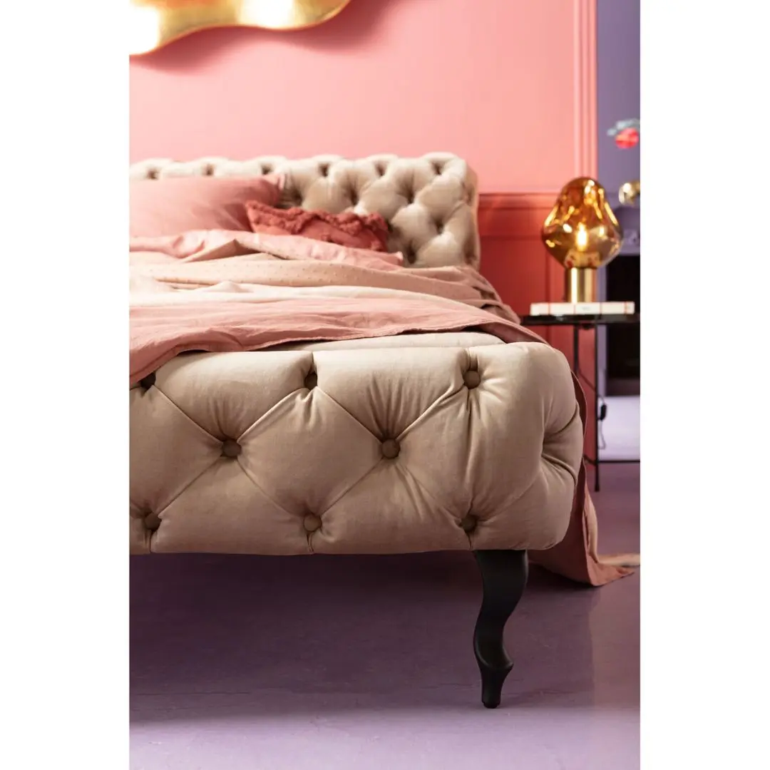 Bed Desire Velvet Ecru 180x200cm 149,700 ден thumb 2