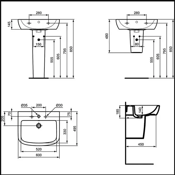T056401 Теси мијалник 60х50 thumb 3