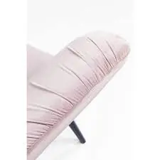 Armchair Black Wall Street Mauve thumb 5