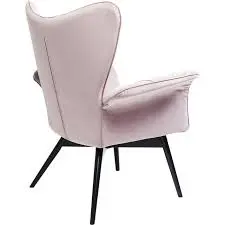 Armchair Black Wall Street Mauve thumb 3