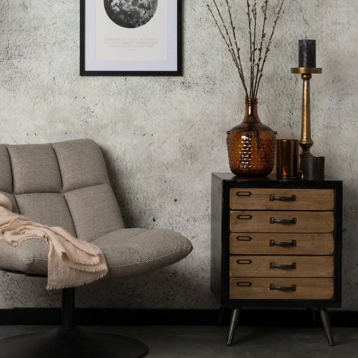 Dutchbone Bar Lounge Light Grey thumb 2