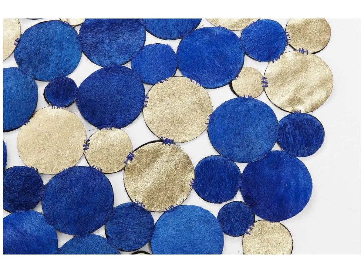Carpet Circle Blue-Gold Ø150cm thumb 3