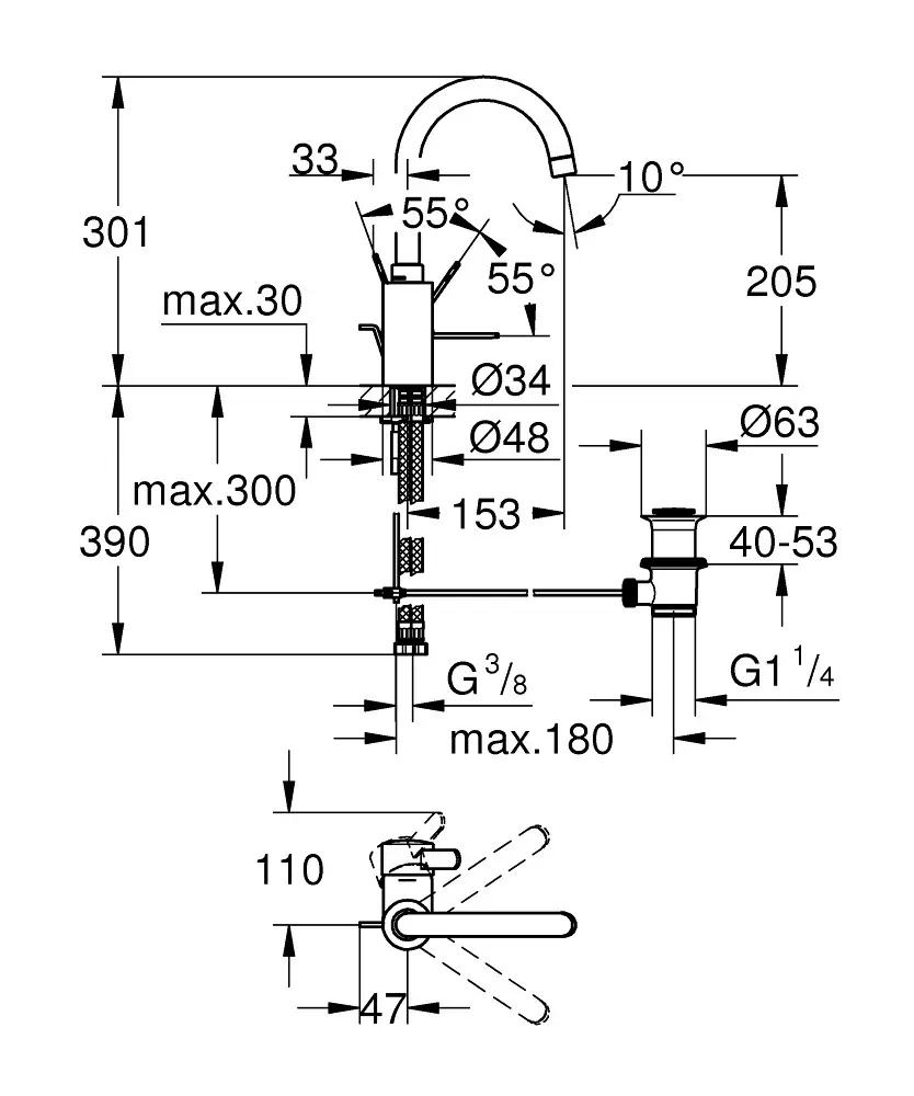 Eurosmart Cosmopolitan OHM basin hgh sp thumb 2