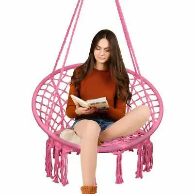 Hammock Armchair Pink Rope thumb 2