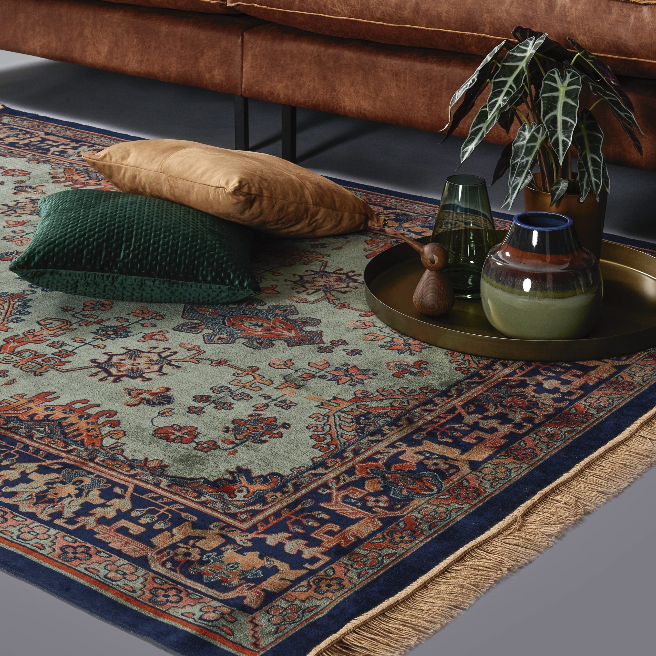 Carpet Raz Green 160x230cm thumb 6