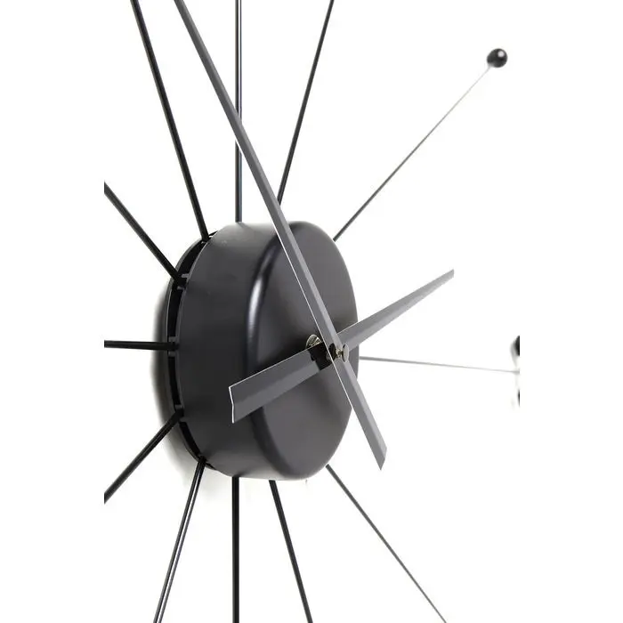 Wall Clock Like Umbrella Black thumb 2