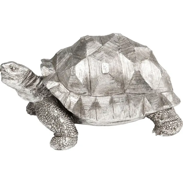 Deco Figurine Turtle Silver Big thumb 3