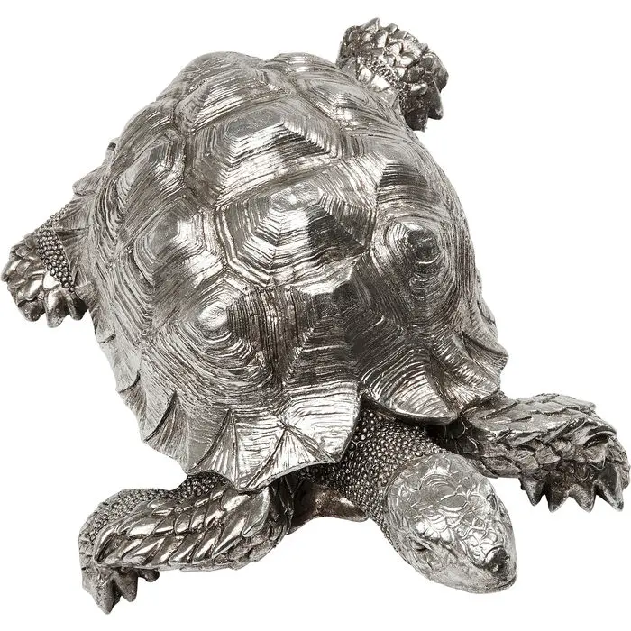 Deco Figurine Turtle Silver Big thumb 2