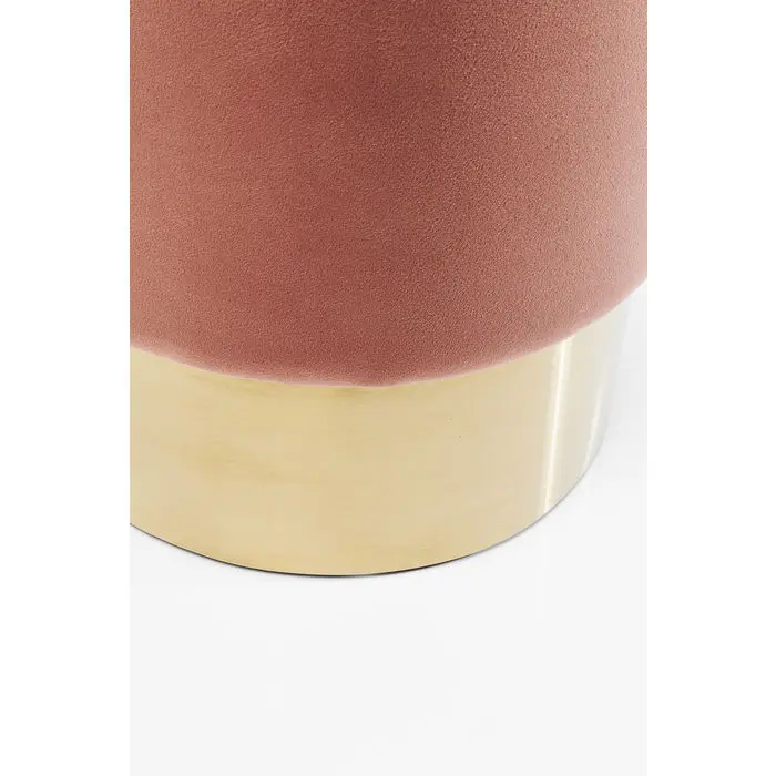 Stool Cherry Mauve Brass thumb 2