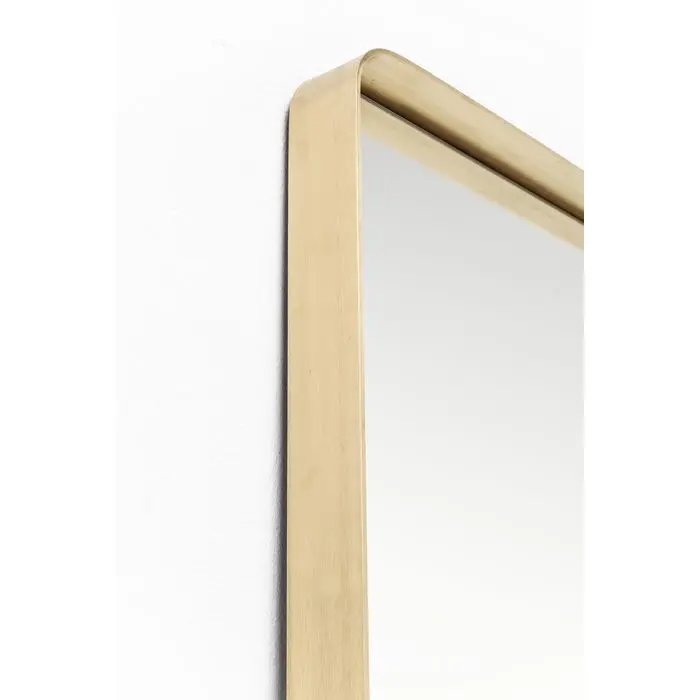 Mirror Curve Rectangular Brass 200x70cm thumb 4
