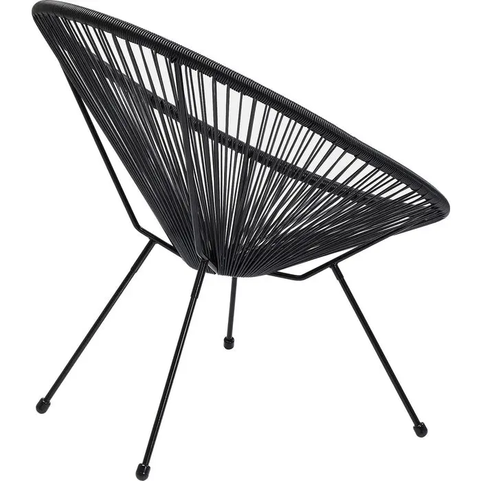 Arm Chair Acapulco Black thumb 2