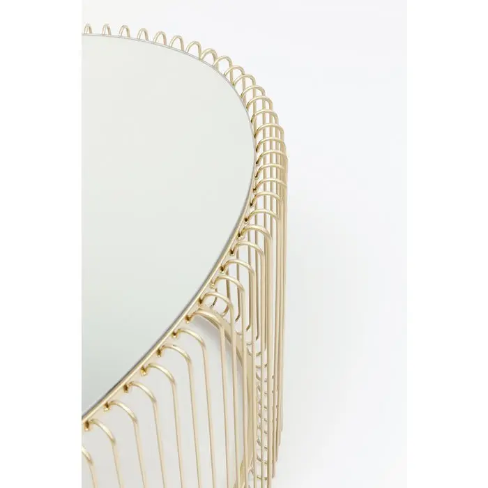 Coffee Table Wire Uno Brass thumb 3