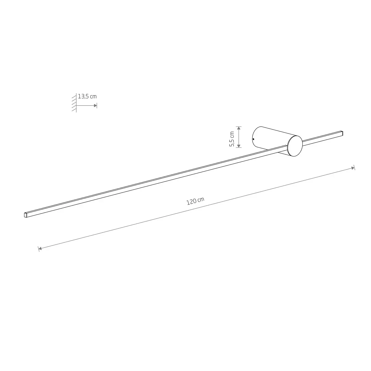 SABER LED L 3000K 10314 Nowodvorski thumb 2