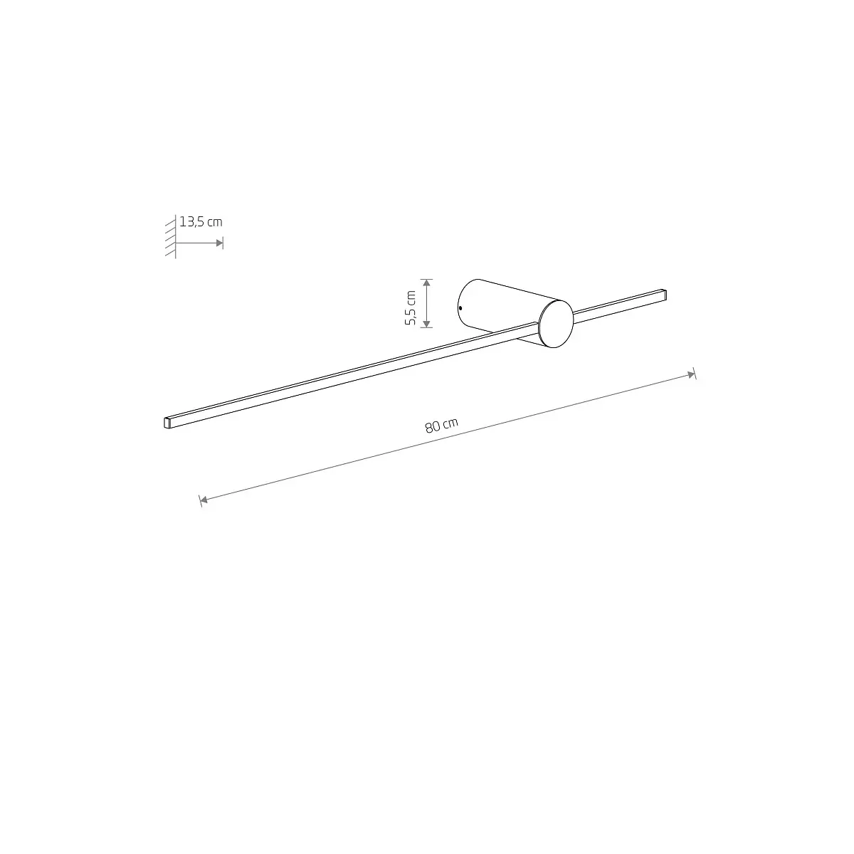 SABER LED M 3000K 10312 Nowodvorski thumb 2