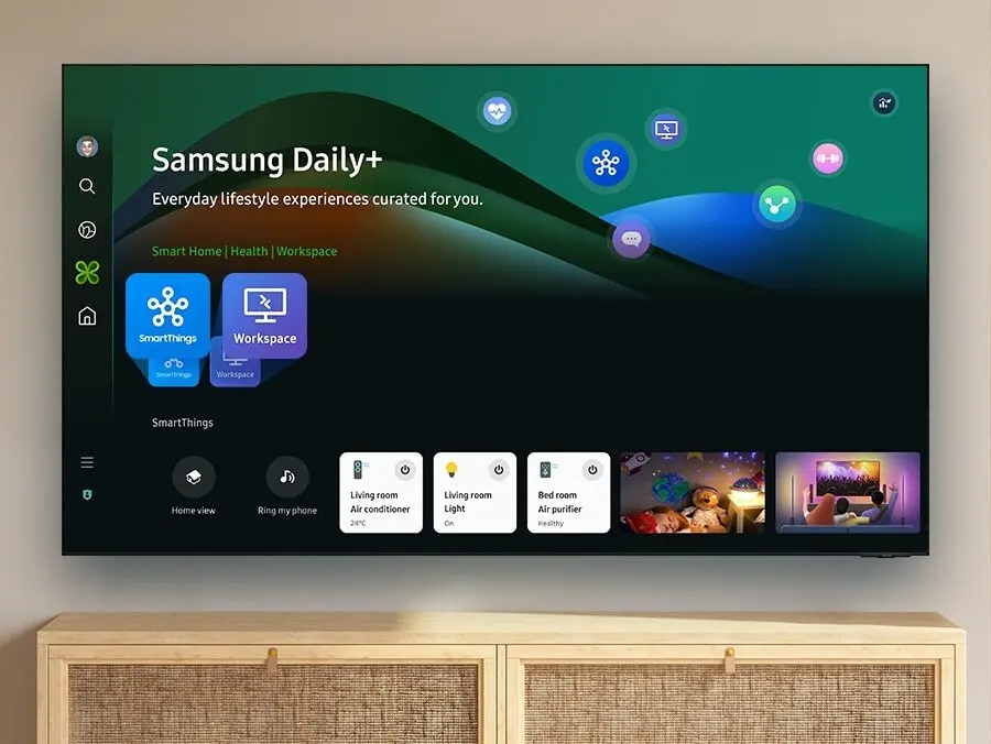 Samsung 85" UE85DU7172UXXH Crystal UHD 4K Tizen OS Smart TV (2024) thumb 6