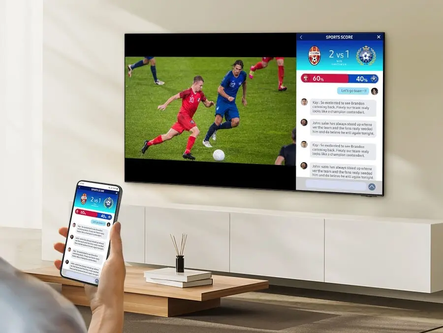 Samsung 55" UE55DU8072UXXH Crystal UHD 4K Tizen OS Smart TV (2024) thumb 6