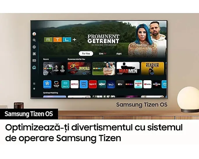 Samsung 75" UE75DU7172UXXH Crystal UHD 4K Tizen OS Smart TV (2024) thumb 3
